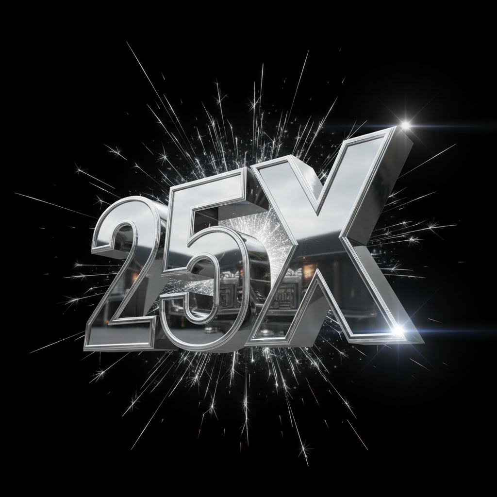 25X ENTRIES IN YOUR CART