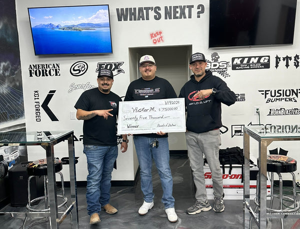 $75.000 Winner