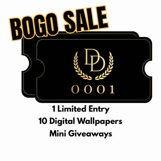 1 Limited Entry + 1 FREE Entry